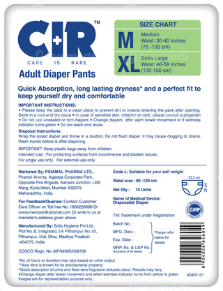 Cir L 90-120cm Unisex Adult Diaper Pants 10