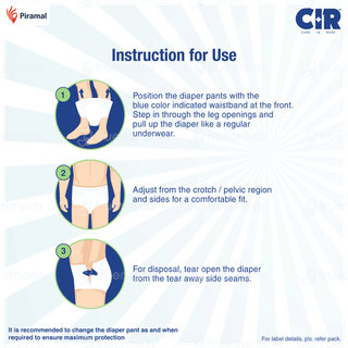Cir L 90-120cm Unisex Adult Diaper Pants 10
