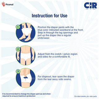 Cir Large Unisex Adult Diaper Pants 10