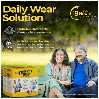 Friends Classic New & Improved Extra Large Adult Dry Pants 10
