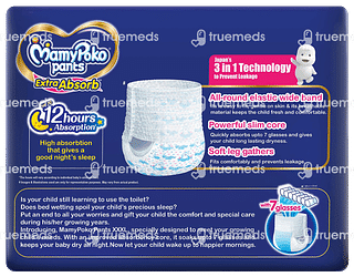 Mamypoko Extra Absorb Xxxl 18 To 35kg Diaper Pants 18