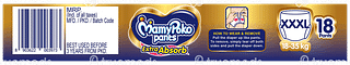 Mamypoko Extra Absorb Xxxl 18 To 35kg Diaper Pants 18