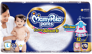 Mamypoko Extra Absorb Large 9 To 14kg Diaper Pants 36