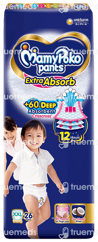 Mamypoko Extra Absorb Xxl 15 To 25kg Diaper Pants 26