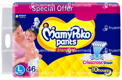 Mamypoko Standard L 9-14kg Diaper Pants 46 Mamypoko Standard L 9-14kg Diaper Pants 46