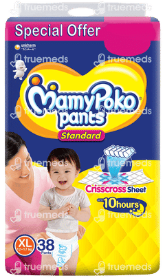 Mamypoko Standard Xl 12-17kg Diaper Pants 38 Mamypoko Standard Xl 12-17kg Diaper Pants 38