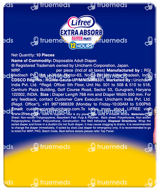 Lifree Extra Absorb Small Super Pants 10