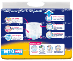 Lifree Extra Absorb M 75-105cm Adult Diaper Super Pants 10