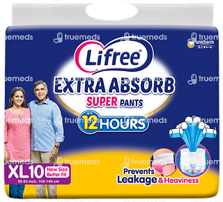 Lifree Extra Absorb Xl Super Pants 10
