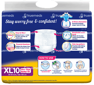 Lifree Extra Absorb Xl Super Pants 10