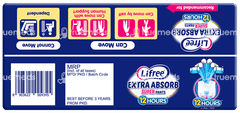 Lifree Extra Absorb Xl 100-140cm Adult Diaper Super Pants 10