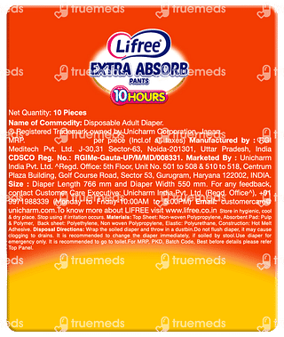 Lifree Extra Absorb Small Pants 10