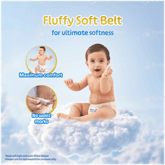 Littles Comfy Baby Large 9 To 14kg Cottonsoft Diaper Pants 30