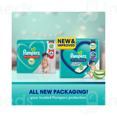 Pampers All Round Protection Anti Rash Blanket Lotion With Aloe Small 4 To 8kg Pants 30