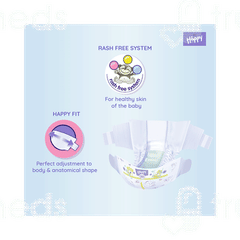 Bella Baby Happy Large 9 To 14kg Diapers 80