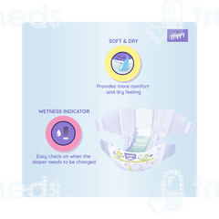 Bella Baby Happy Large 9 To 14kg Diapers 80
