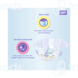 Bella Baby Happy Large 9 To 14kg Diapers 80