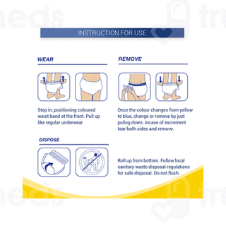 Absorbia Unisex Xxl Adult Pant Style Diaper 10