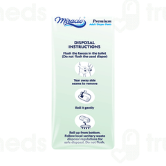Miracle Premium Large Adult Diaper Pants 10 Miracle Premium Large Adult Diaper Pants 10