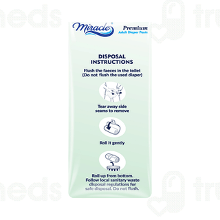 Miracle Premium Large Adult Diaper Pants 10