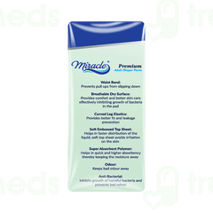 Miracle Premium Large Adult Diaper Pants 10