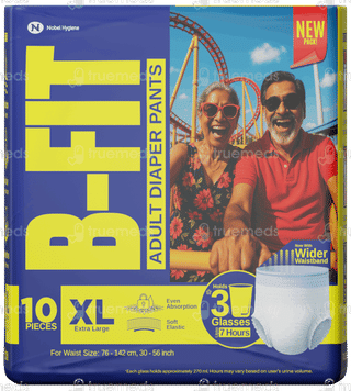 B Fit New Xl Adult Diaper Pants 10