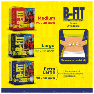B Fit New Xl Adult Diaper Pants 10