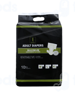 1mile Medium Adult Diaper 10