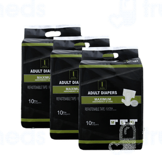 1mile Medium Adult Diaper 10