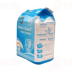 Sara+Care Unisex Large Adult Diaper 10
