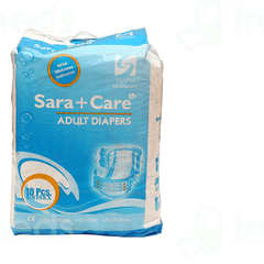 Sara+Care Unisex Large Adult Diaper 10