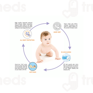 Meechu Pb Baby Diaper 120