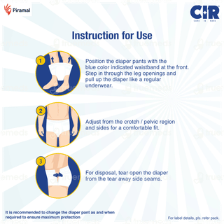 Cir M 75-100cm Unisex Adult Diaper Pants 10