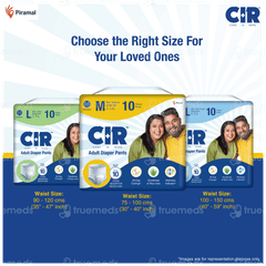 Cir M 75-100cm Unisex Adult Diaper Pants 10