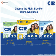 Cir M 75-100cm Unisex Adult Diaper Pants 10
