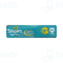 Pampers Baby Dry Nb S Up To 8Kg Diapers 46
