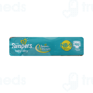 Pampers Baby Dry Nb S Up To 8Kg Diapers 46