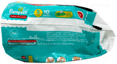 Pampers Anti Rash Lotion S 4 To 8Kg Happy Skin Pants 10