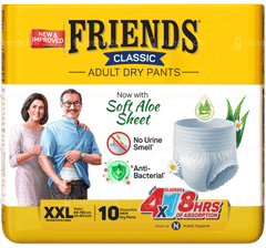 Friends Classic New & Improved Double Extra Large Adult Dry Pants 10