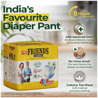 Friends Classic New & Improved Double Extra Large Adult Dry Pants 10