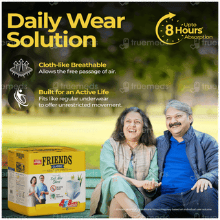 Friends Classic New & Improved Double Extra Large Adult Dry Pants 10
