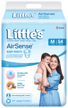 Littles Airsense Ultra Premium M 7-12Kg Baby Pants 54