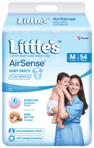 Littles Airsense Ultra Premium M 7-12Kg Baby Pants 54