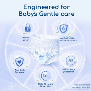 Littles Airsense Ultra Premium M 7-12Kg Baby Pants 54