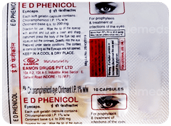 E D Phenicol Capsule 10 E D Phenicol Capsule 10