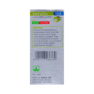 Seroflo 125 Synchrobreathe 120mdi
