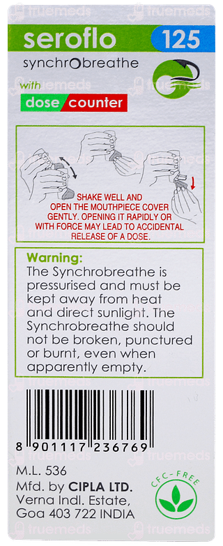 Seroflo 125 Synchrobreathe 120mdi