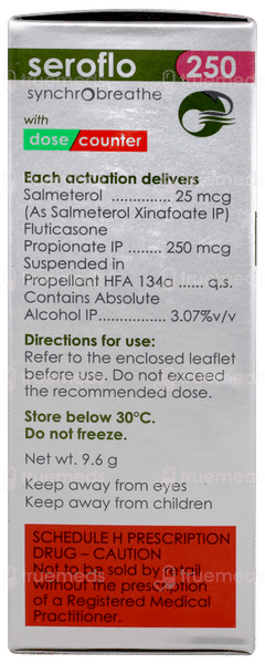 Seroflo 250 Synchrobreathe 120mdi
