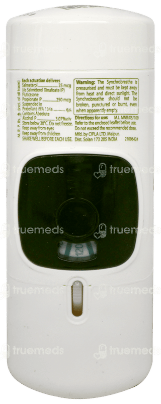 Seroflo 250 Synchrobreathe 120mdi