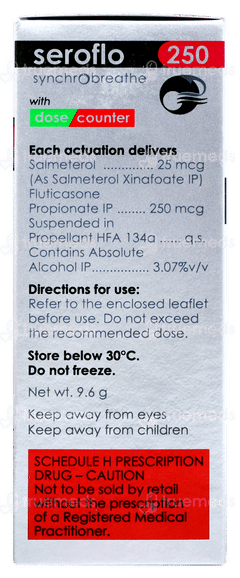 Seroflo 250 Synchrobreathe 120mdi